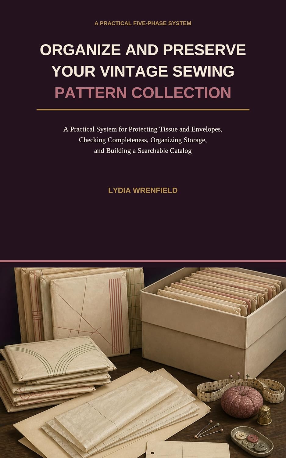Organize and Preserve Your Vintage Sewing Pattern Collection: A Practical System for Protecting Tissue and Envelopes, Checking Completeness, Organizing... a Searchable Catalog (English Edition) baixar livro de graça