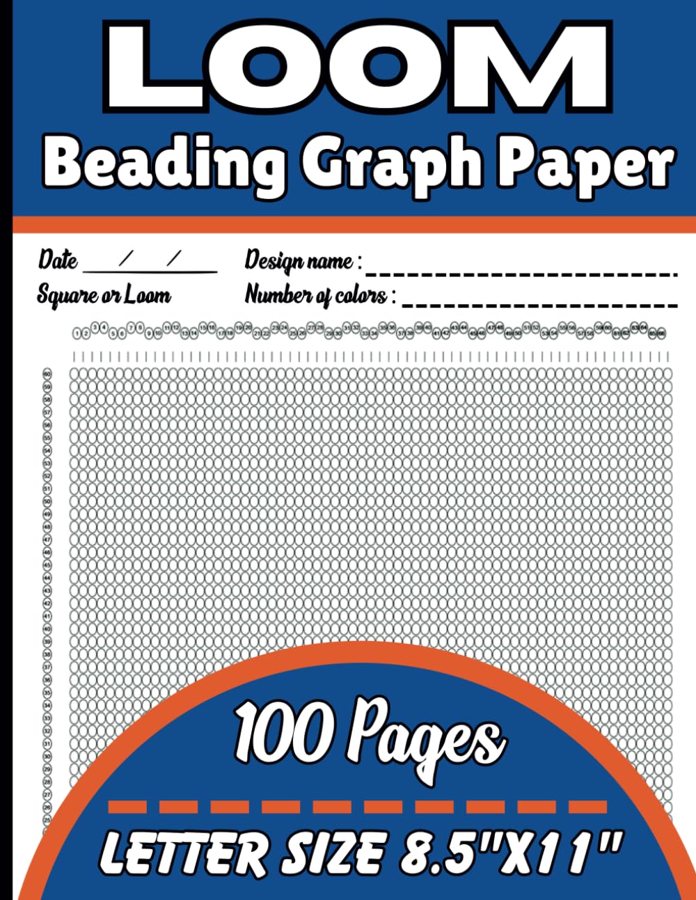 Loom Beading Graph Paper Notebook: Bead Loom Patterns Graph Paper Journal for Designing Your Own Beadwork Unique Bead Loom Work Weaving Patterns ~... Projects | Letter Format Size 8.5"X11" / A4 baixar livro de graça