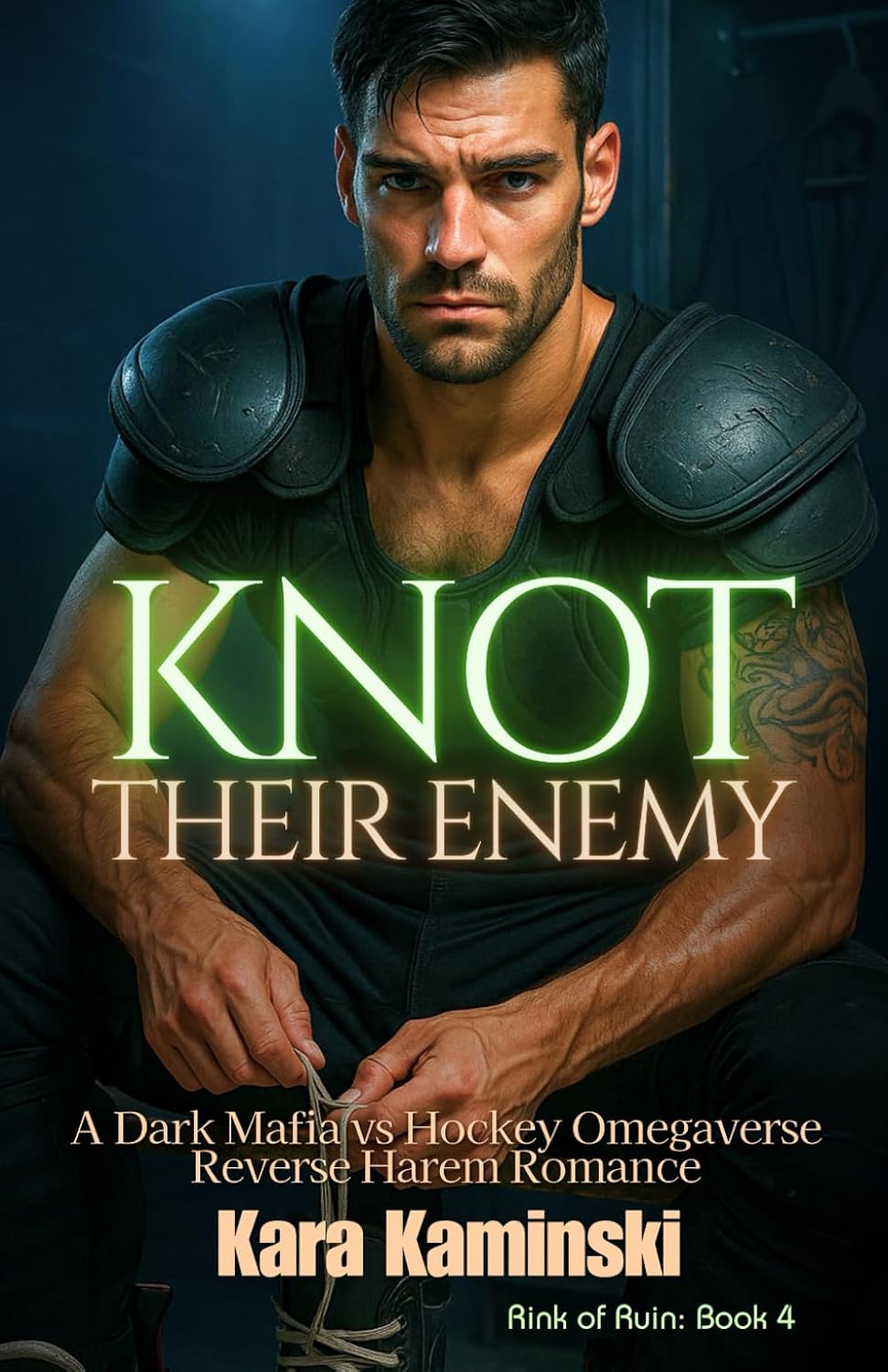 Knot Their Enemy: A Dark Mafia vs Hockey Omegaverse Reverse Harem Romance (Rink of Ruin) baixar livro de graça