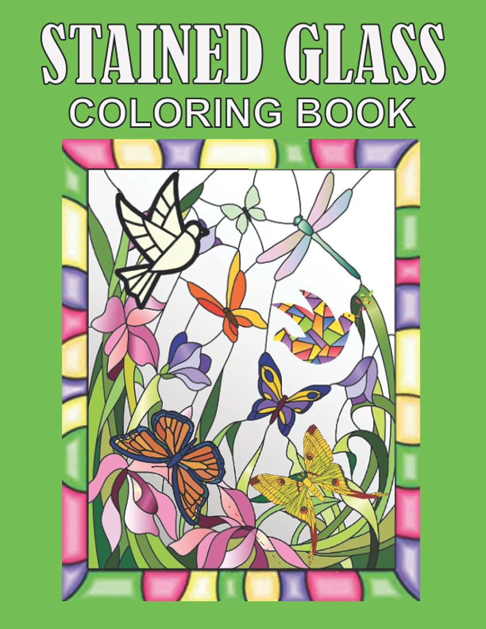 Stained Glass Coloring Book: An Stained Glass Coloring Book with Lions, Elephants, Owls, Horses, Dogs, Cats, and Many More,Fun Easy, Amusement,... more For Adults, Men, Girls, Boys & Teens baixar livro de graça