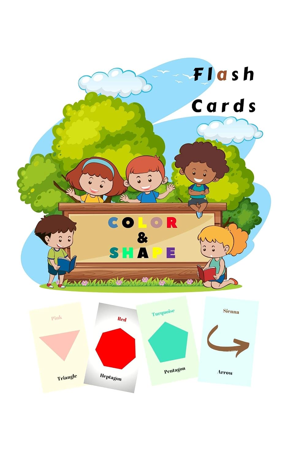 Colors and Shapes Flash Cards: Different Color 135 Cards for Kids to Adult / Preschool to Learning, Skill development Color and Shapes, Age 4+ and adults (English Edition) baixar livro de graça