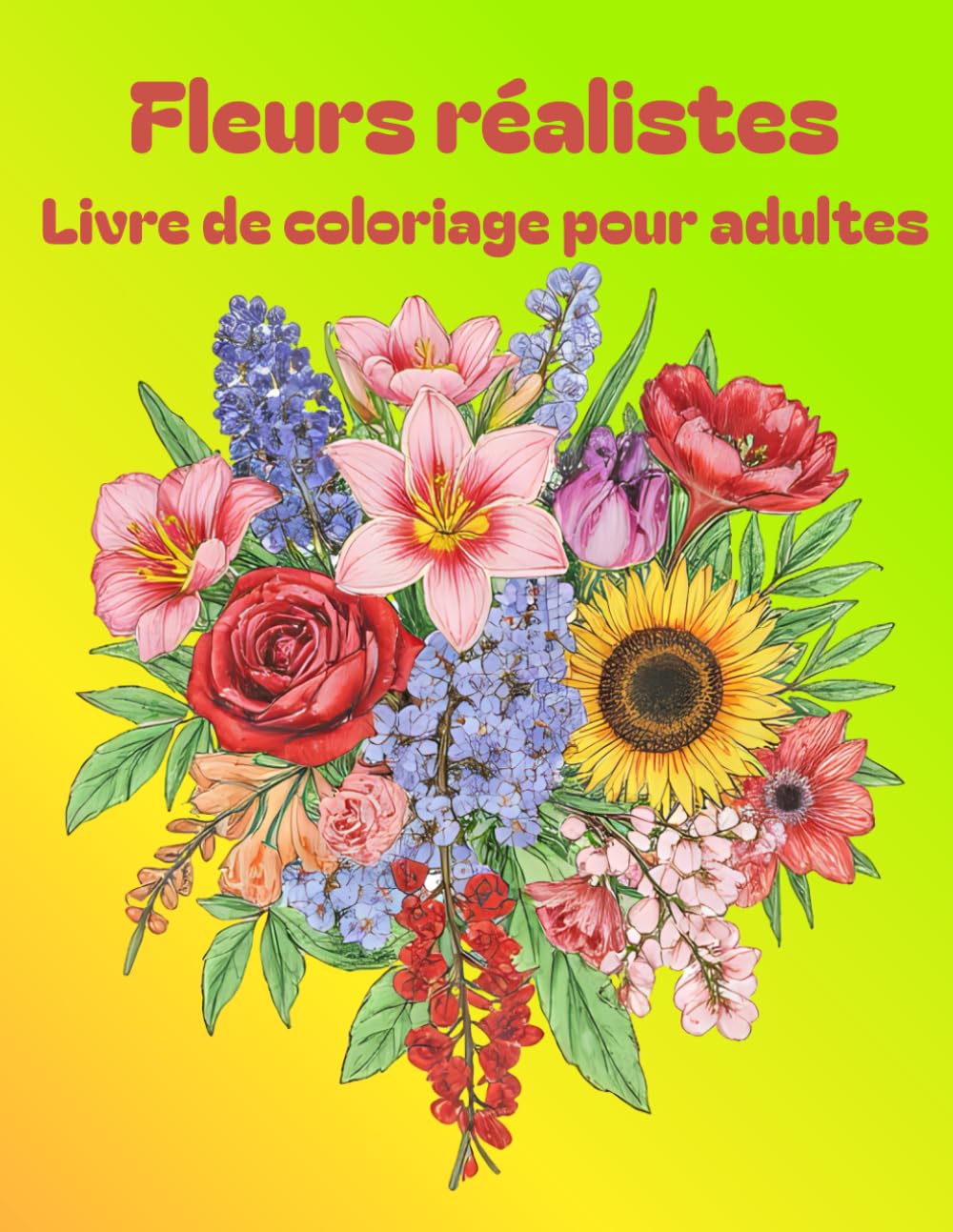 Fleurs réalistes - Livre de coloriage pour adultes: Illustrations botaniques | Cadeau | Pause créative | 50 motifs uniques | Illustrations au trait très détaillées | Parfait pour se détendre baixar livro de graça
