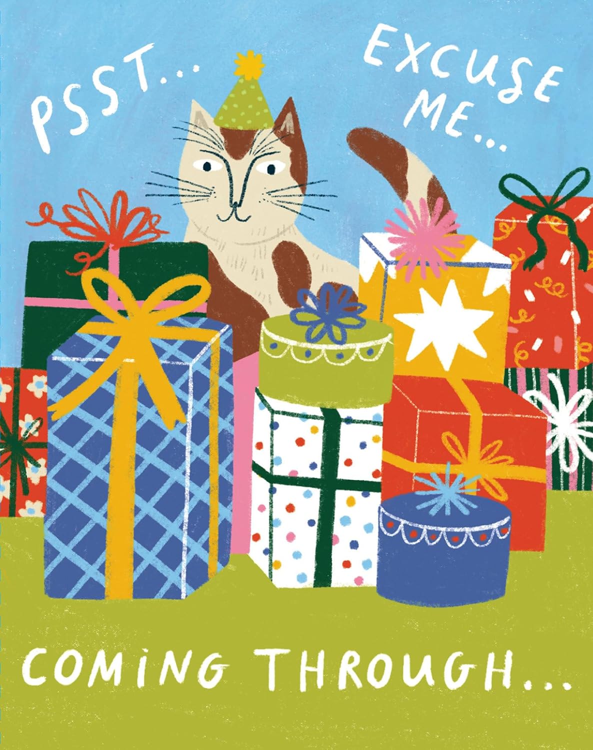 Love Muchly Greeting Cards: Birthday - Psst... Excuse me... Coming through (Pack of 6) baixar o livro de graça