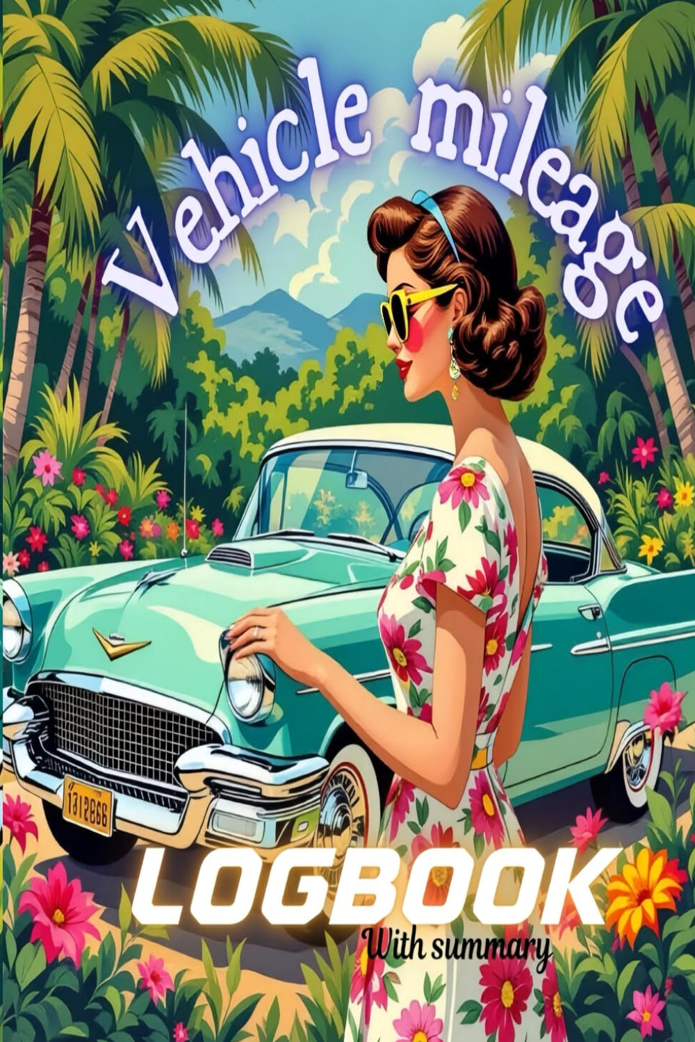 Vehicle Mileage Logbook with Summary: Track Fuel, Expenses, and Mileage for Business & Personal Vehicles baixar livro de graça