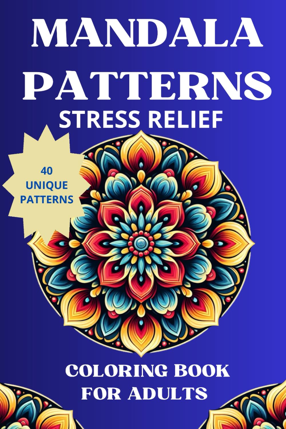 ler totalmente MANDALA COLORING BOOK FOR ADULTS: HARD MANDALA (Mandalas Coloring Book For Adults)