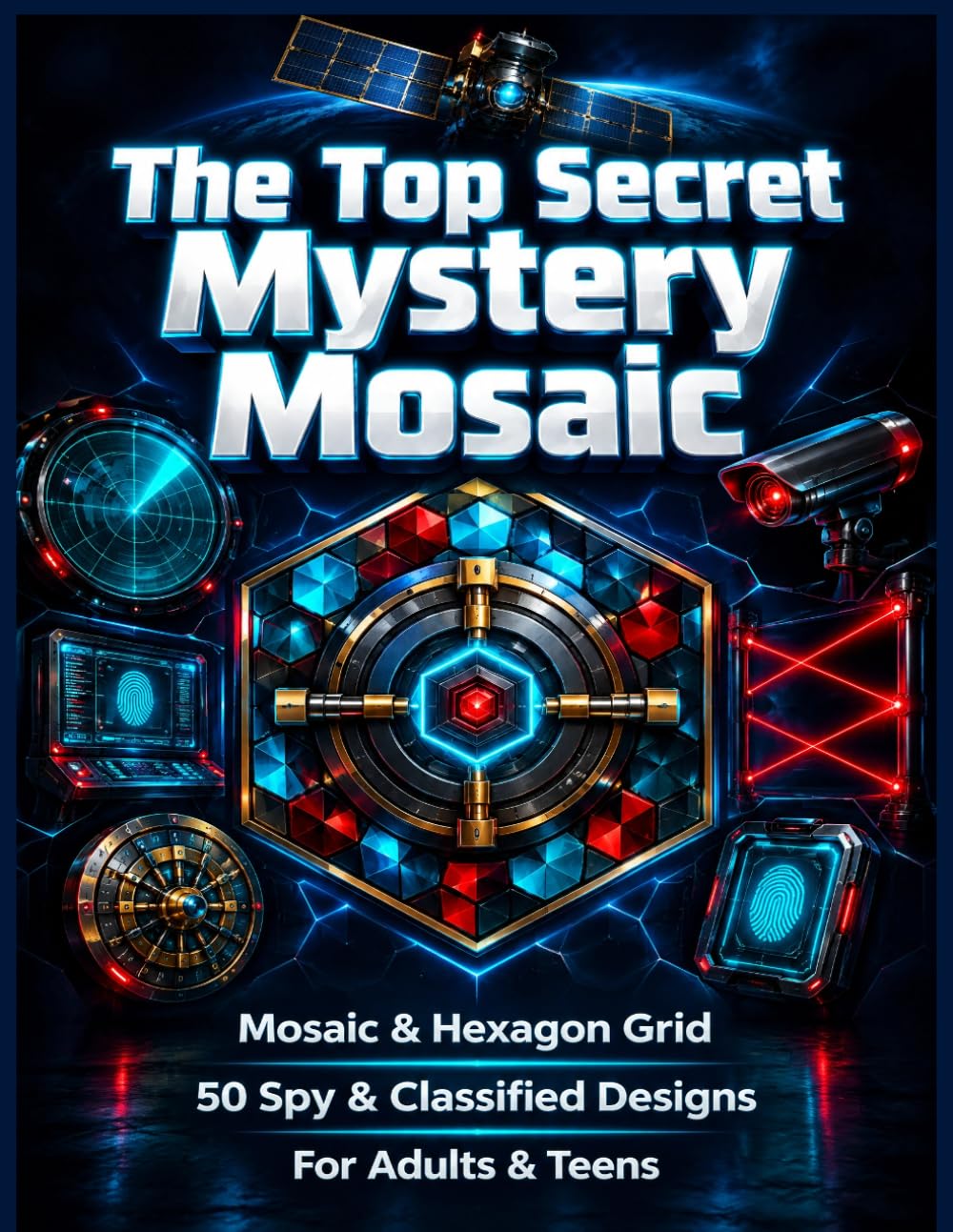 The Top Secret Mystery Mosaic: 50 Spy & Classified Color by Number Puzzles for Teens & Adults baixar livro de graça