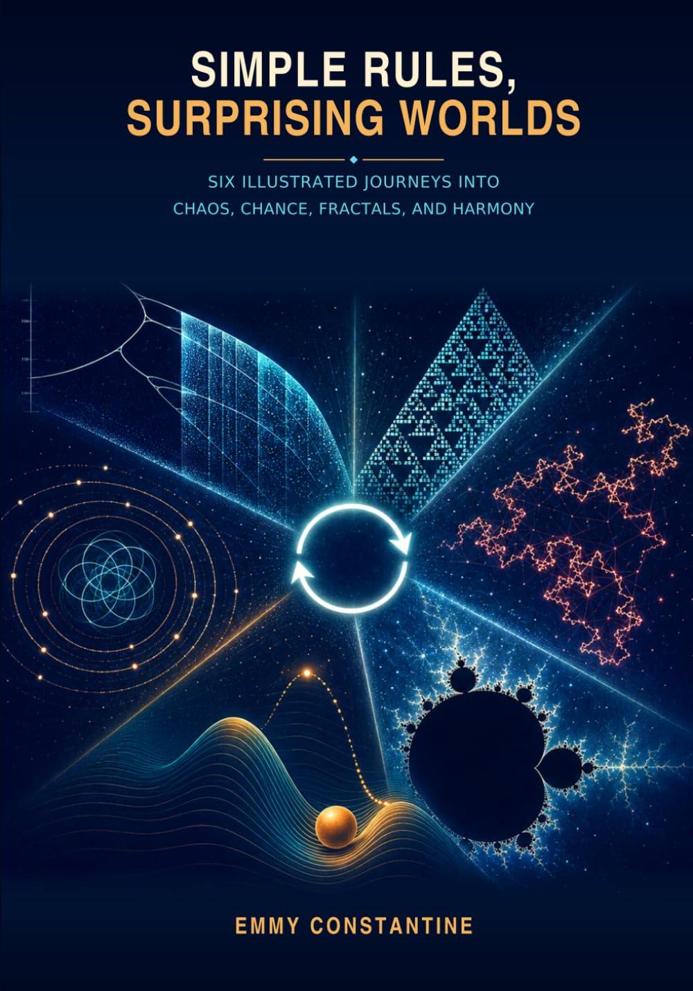 Simple Rules, Surprising Worlds: Six Illustrated Journeys into Chaos, Chance, Fractals, and Harmony (The Art Of Creative Math) baixar o livro de graça