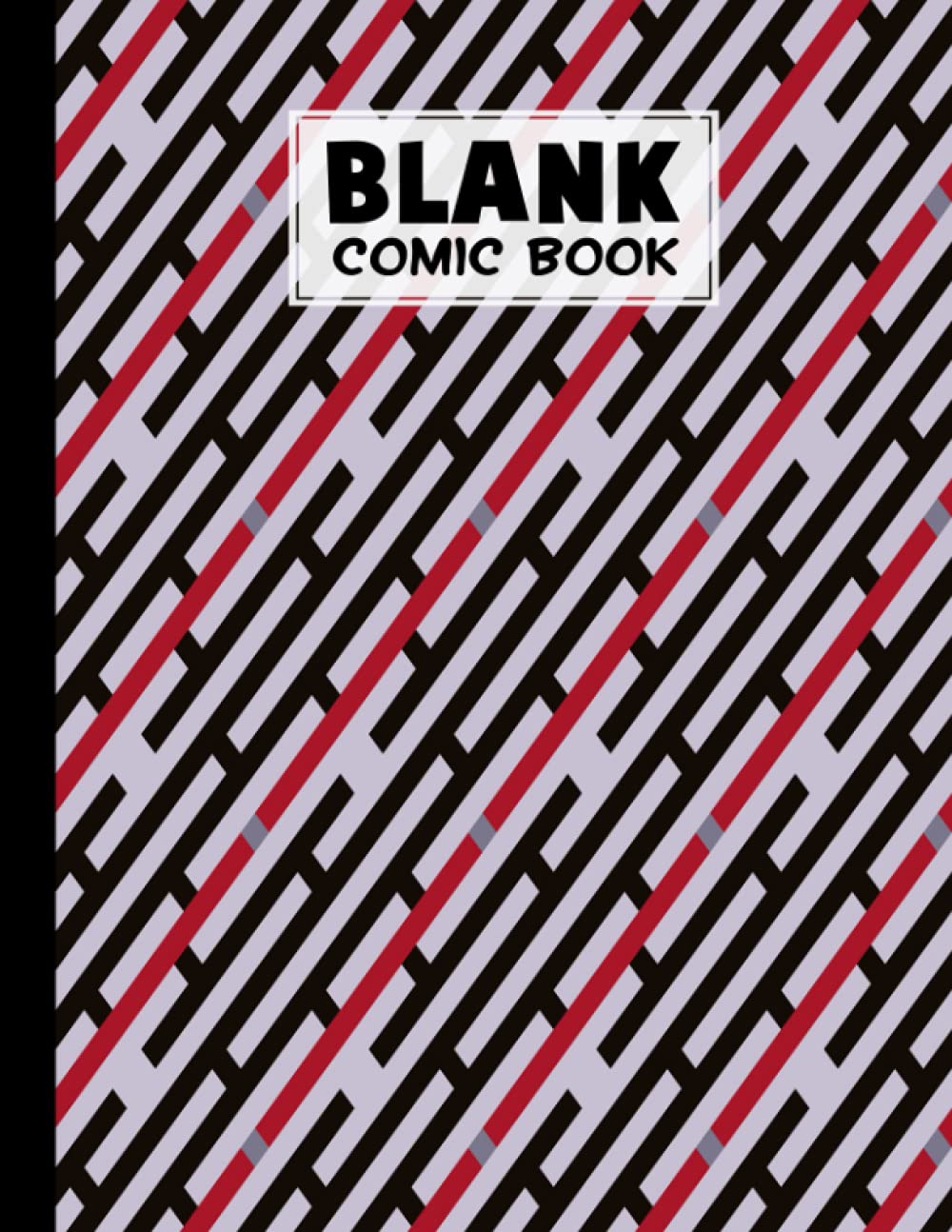 Blank Comic Book: Diagonal Cover, Draw Your Own Comics - 120 Pages of Fun and Unique Templates - A Large 8.5" x 11" Notebook by Sofia Graf baixar o livro de graça