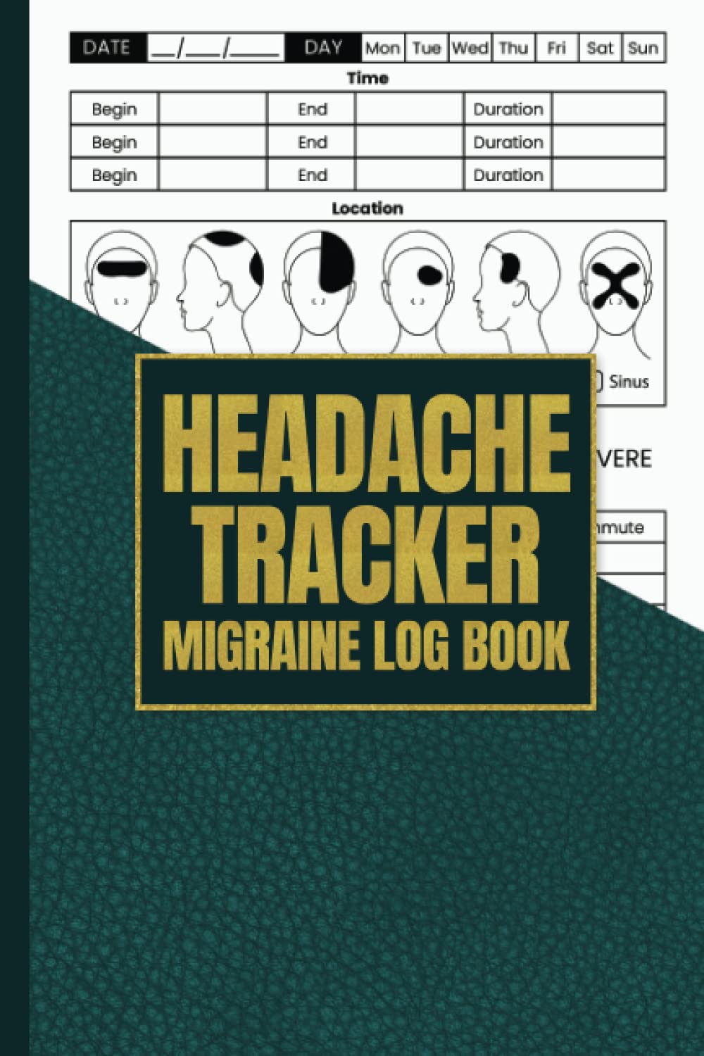 Headache Tracker: A Detailed Migraine Journal, Headache Diary, Daily Chronic Migraines / Tension / Headache Triggers List Log Book baixar o livro de graça