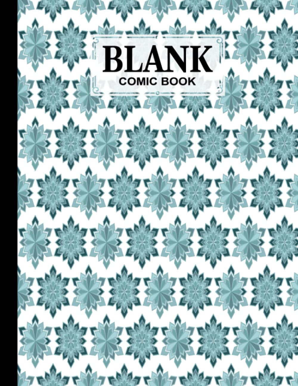 Blank Comic Book: Snowflake Cover, Create Your Own Story, Journal, Notebook, Sketchbook for Kids and Adults, 120 Pages - Size 8.5" x 11" Notebook by Sibylle Meister baixar livro de graça