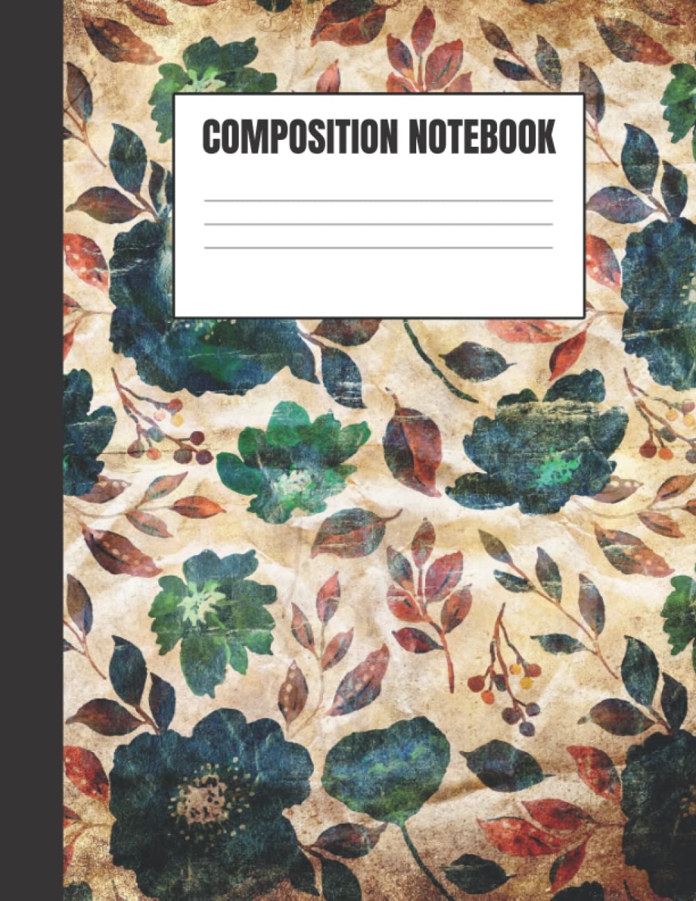 Composition Notebook Nature Flowers Vintage: Wide Ruled Paper Notebook Journal | Nature Themed | Workbook for Kids Teens Students Adults| Makes A Great Gift baixar o livro de graça