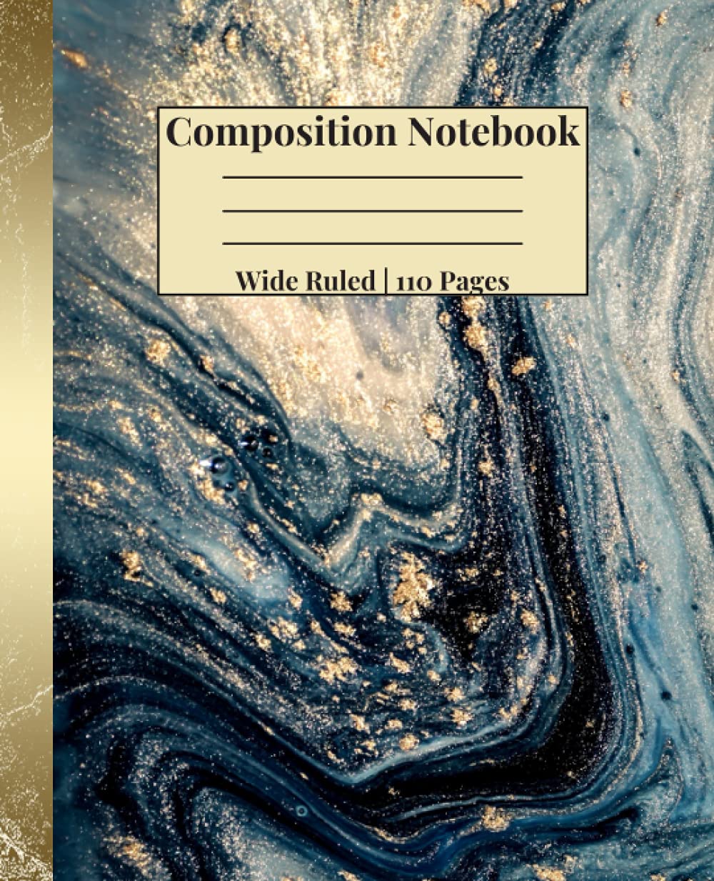 capítulo por capítulo baixar Marble Composition Notebook: Marbling Pattern Wide Ruled Paper Composition Notebook Journal |Luxurious Gold Marble Liquid | Blank Wide Lined Notebook For Students, Women, Teens, Girls, Kids
