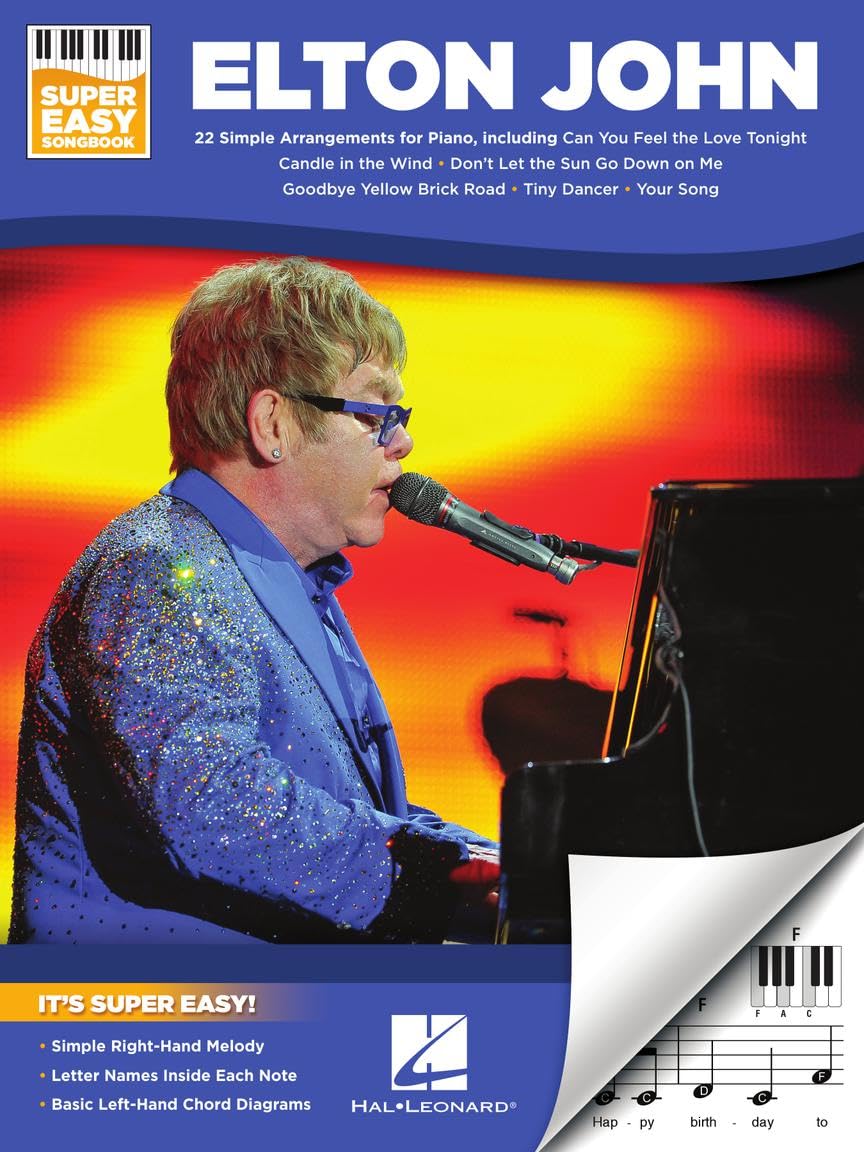 Elton John - Super Easy Songbook baixar o livro de graça