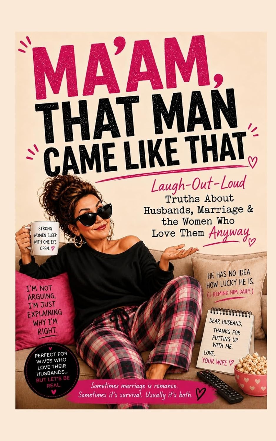 MA'AM, THAT MAN CAME LIKE THAT: Laugh-Out-Loud Truths About Husbands, Marriage & the Women Who Love Them Anyway baixar livro de graça