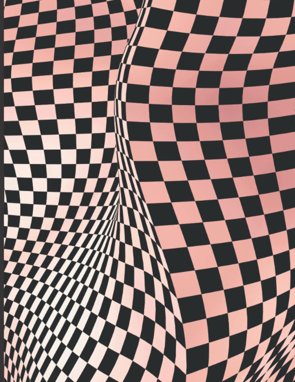 ler totalmente Checkered Notebook: Aesthetic, Checkerboard Pattern, Blank Lined Paperback Notebook Journal, Pink Checkered Notebook Retro