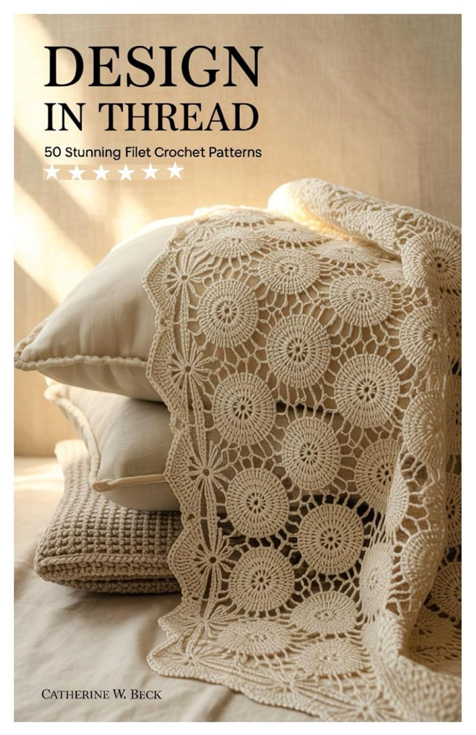 ler totalmente Design in Thread: 50 Stunning Filet Crochet Patterns