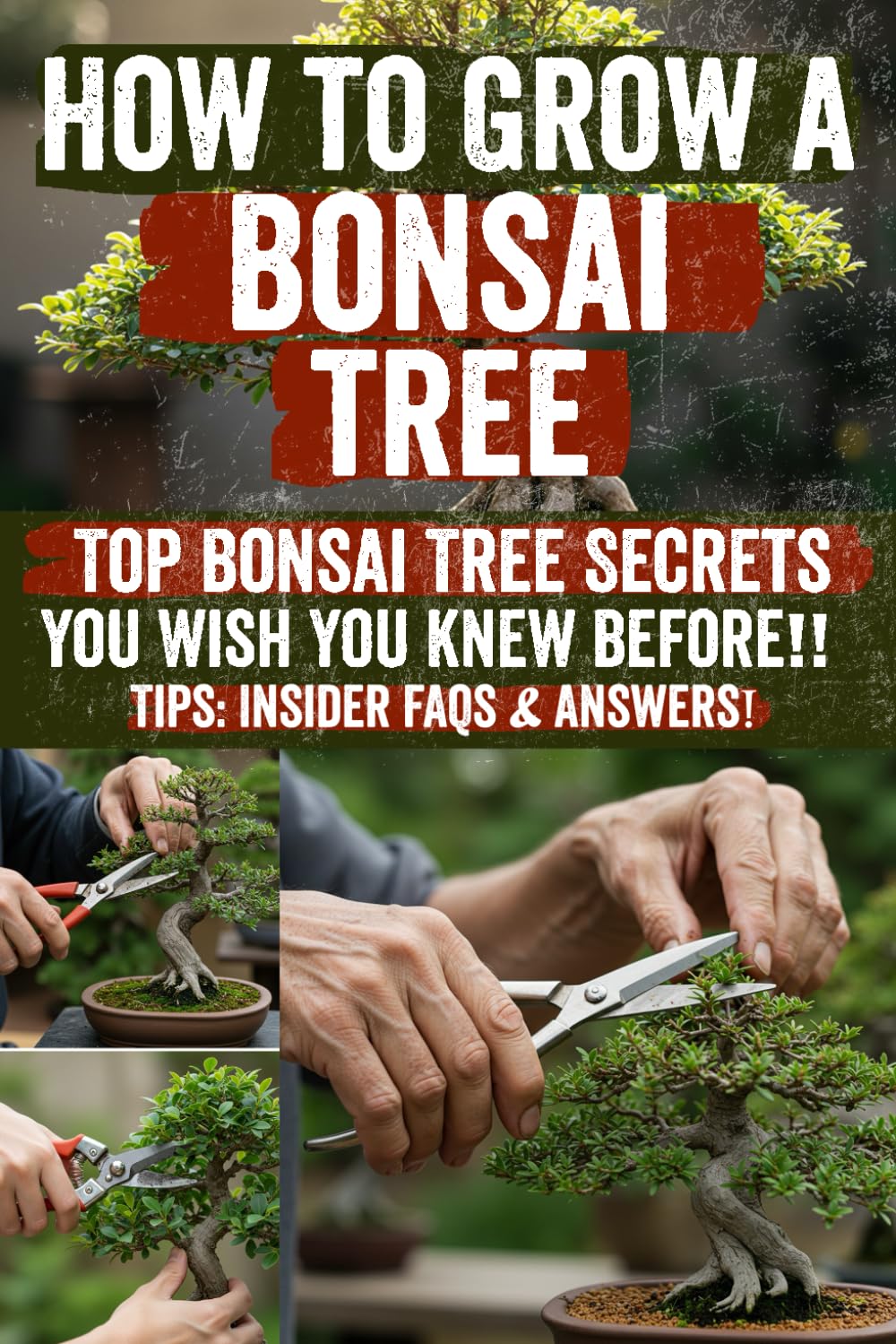 How to Grow a Bonsai Tree: Unlock proven, step‑by‑step bonsai techniques: from seed to stunning display. Gain expert tips, checklists & bonus Q&A... & bring living art into your home today! baixar livro de graça