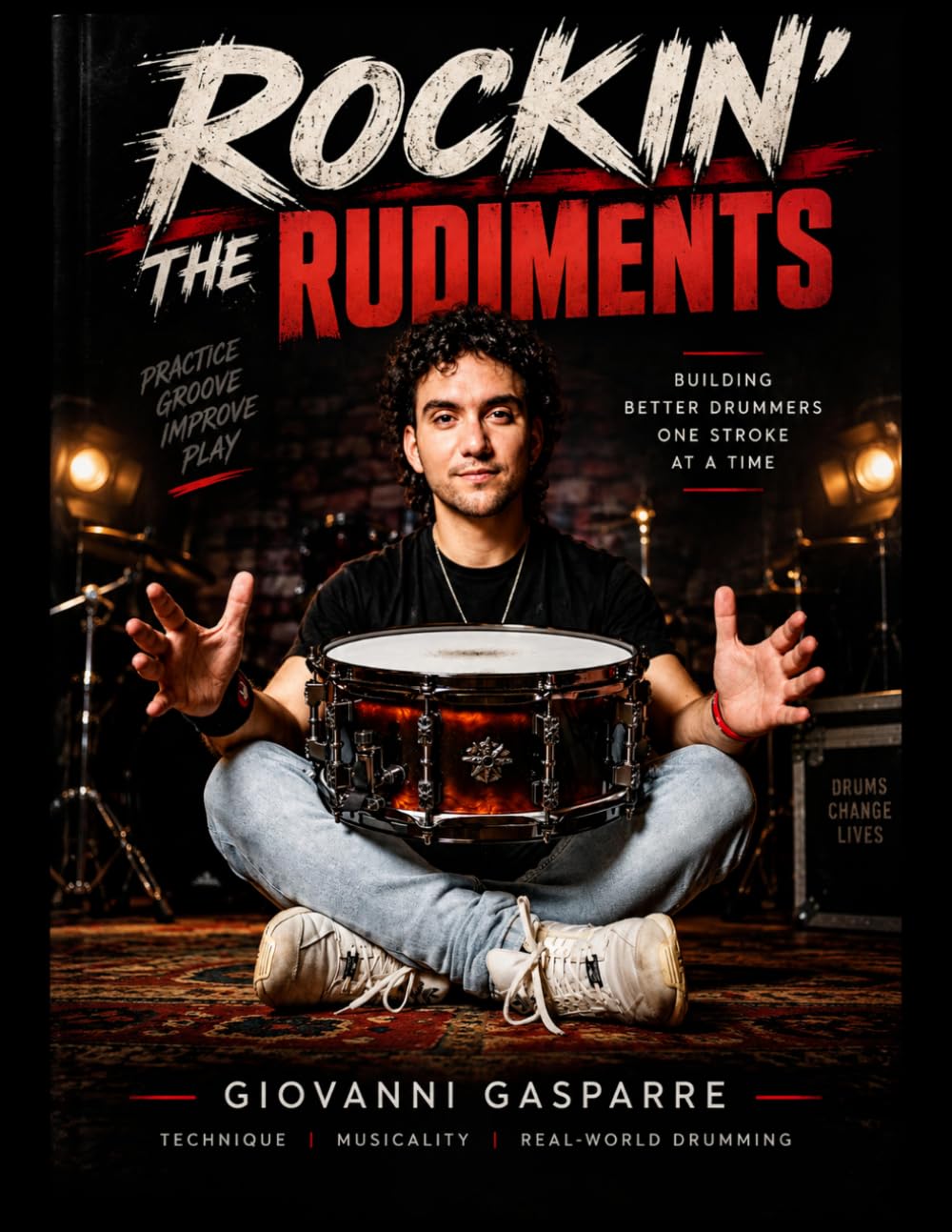 Rockin’ the Rudiments: Metodo di batteria per studiare i rudimenti e applicarli al drum set (Italian Edition) baixar o livro de graça