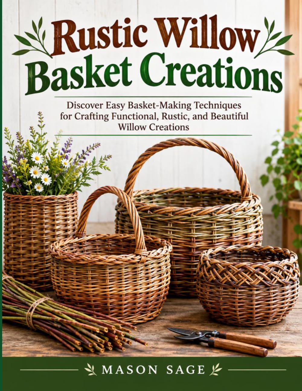 RUSTIC WILLOW BASKET CREATIONS: Discover Easy Basket-Making Techniques for Crafting Functional, Rustic, and Beautiful Willow Creations baixar o livro de graça