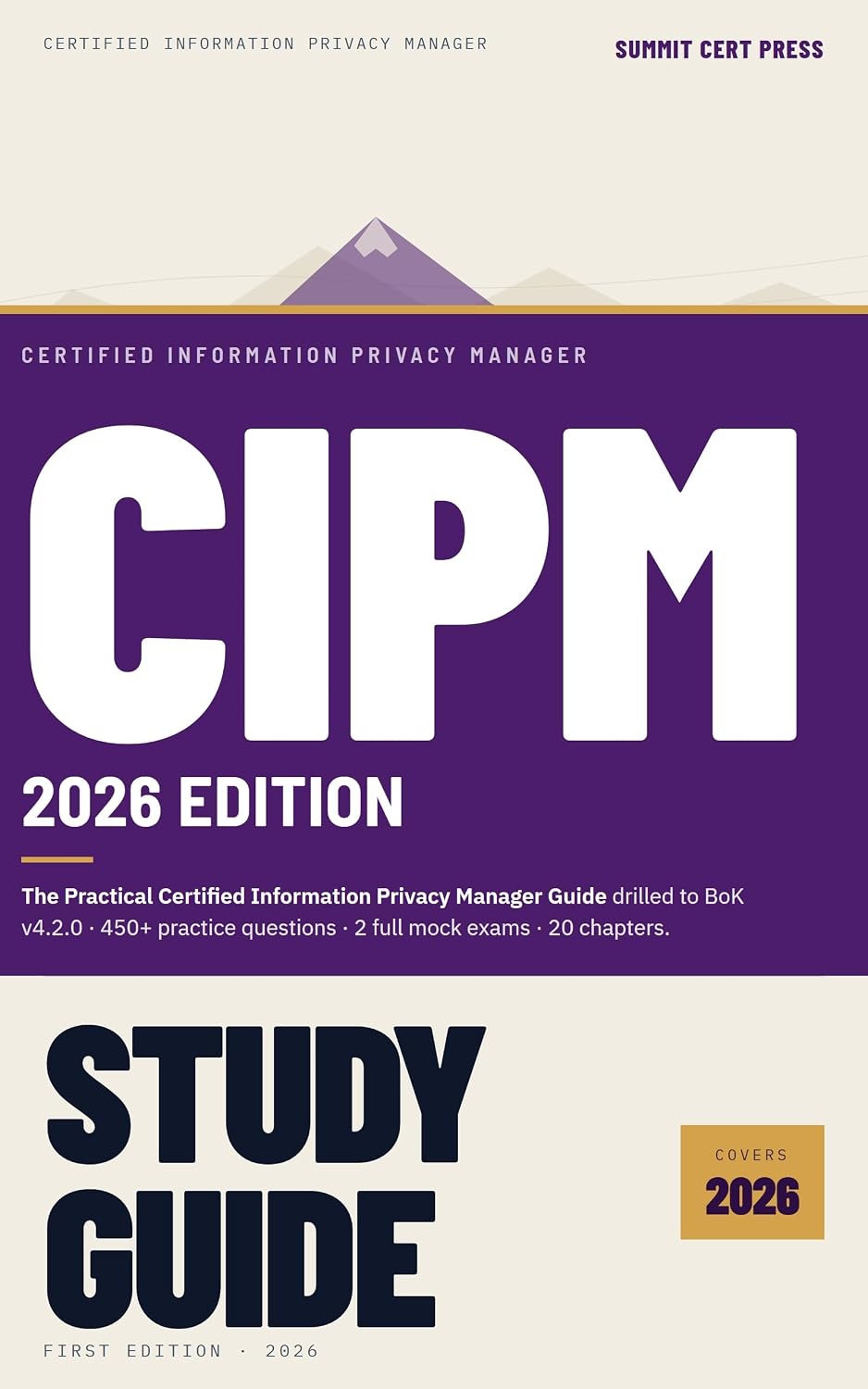 ler totalmente CIPM 2026 Study Guide: The Practical Certified Information Privacy Manager Guide for the 2026 Body of Knowledge (English Edition)