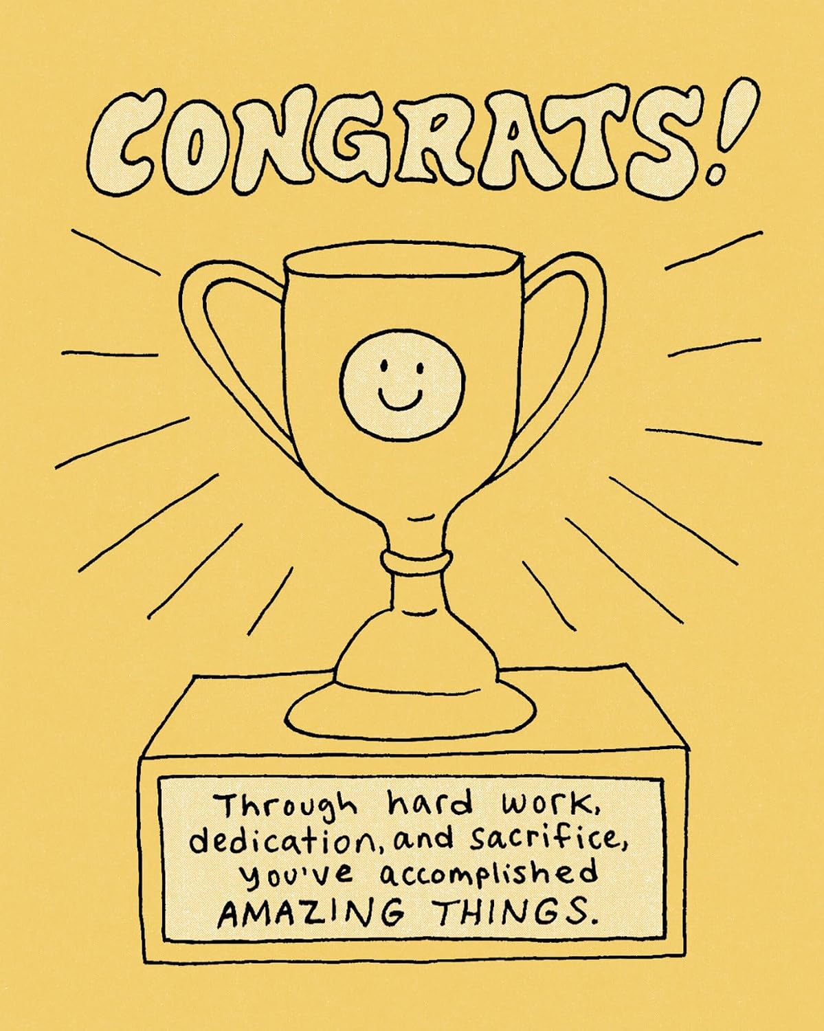 ler totalmente Humor Us Greeting Cards: Congratulations - Congrats! Through (Pack of 6)