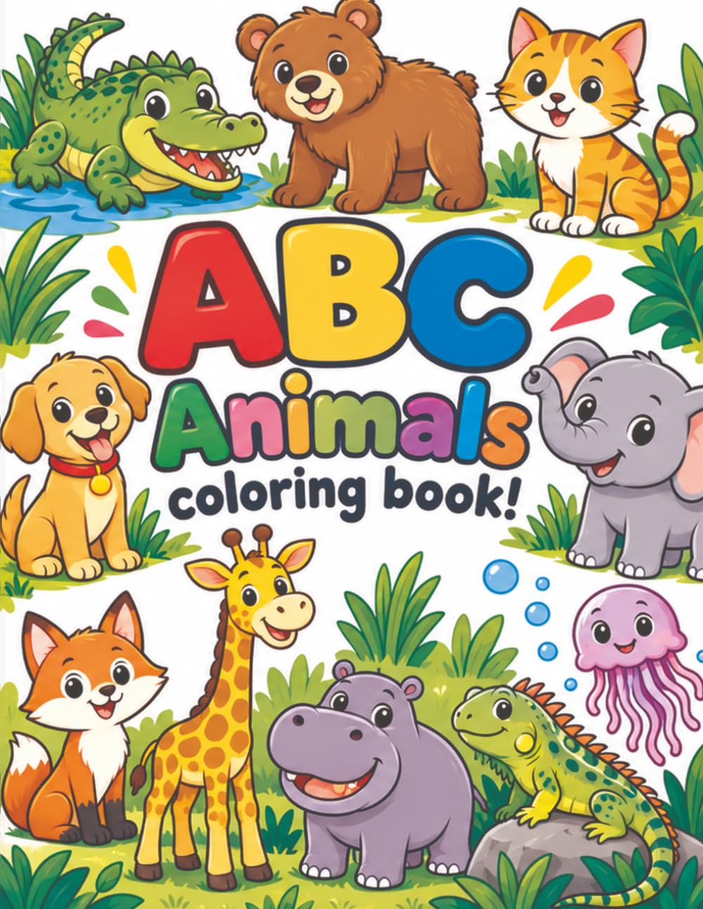 capítulo por capítulo baixar ABC Animals Coloring Book for Kids: An Alphabet Coloring Book for Toddlers and Kids Ages 2–8 with Animals and Easy Letters Learn the Alphabet from A... Coloring Pages for Preschoolers and Toddlers