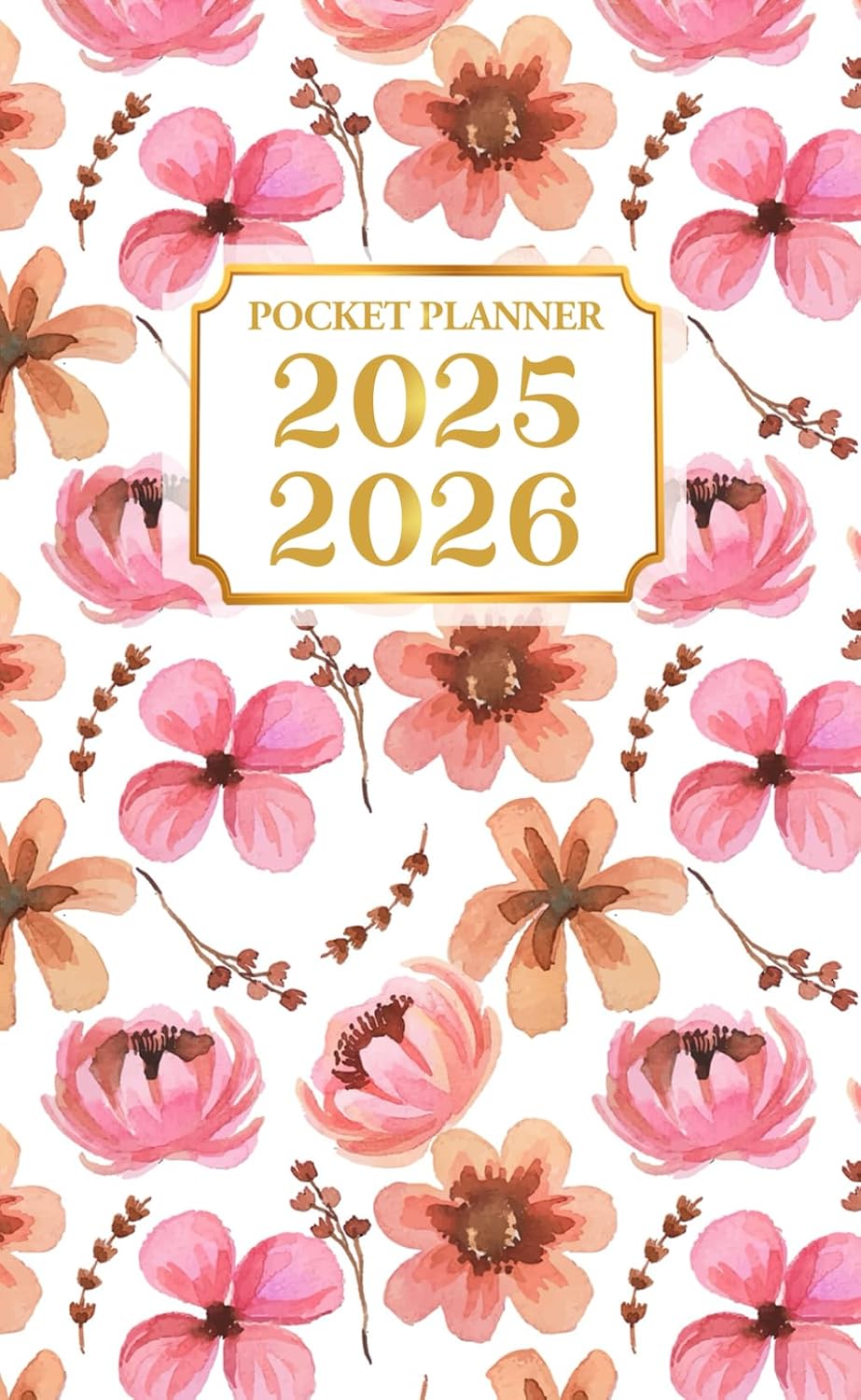 capítulo por capítulo baixar Pocket Planner 2025-2026: Small Size Floral Two Year from January To December l 24 Months Notebook with Federal Holidays