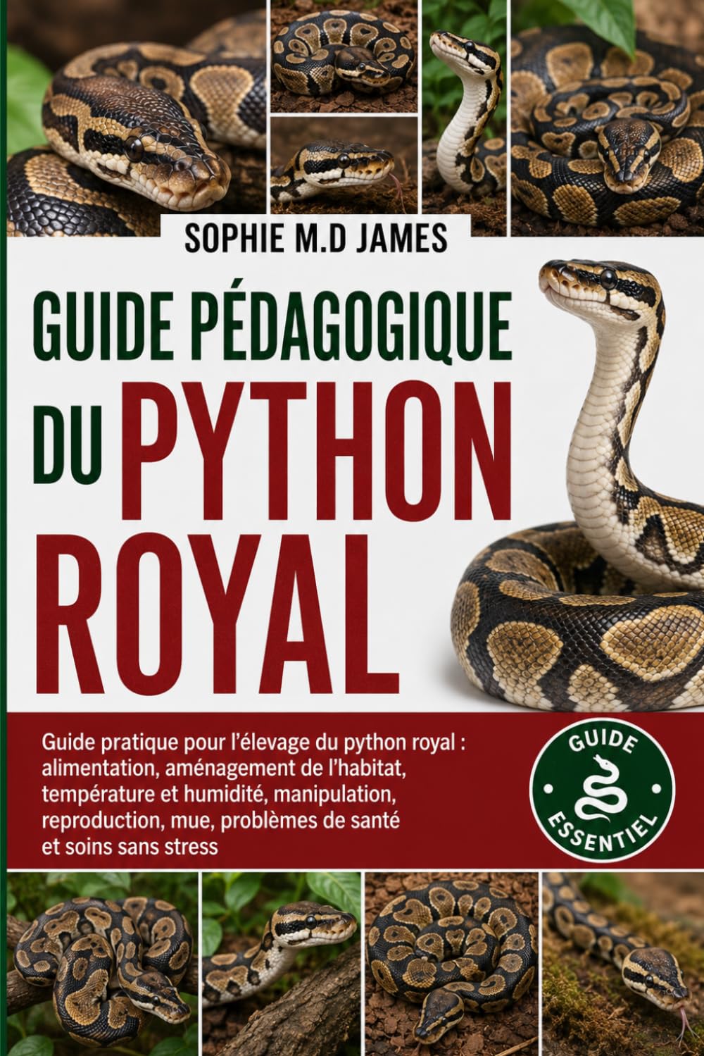 ler totalmente GUIDE PÉDAGOGIQUE DU PYTHON ROYAL: Guide pratique pour l'élevage du python royal: alimentation, aménagement de l'habitat, température et humidité,... santé et soins sans stress (French Edition)