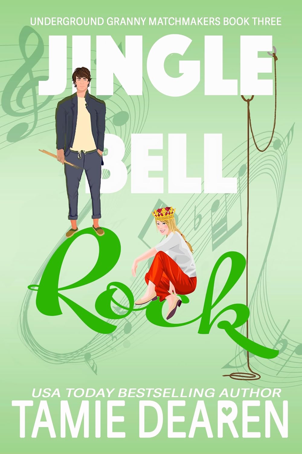 ler totalmente Jingle Bell Rock: A Sweet Christmas Romantic Comedy (Underground Granny Matchmakers Book 3) (English Edition)
