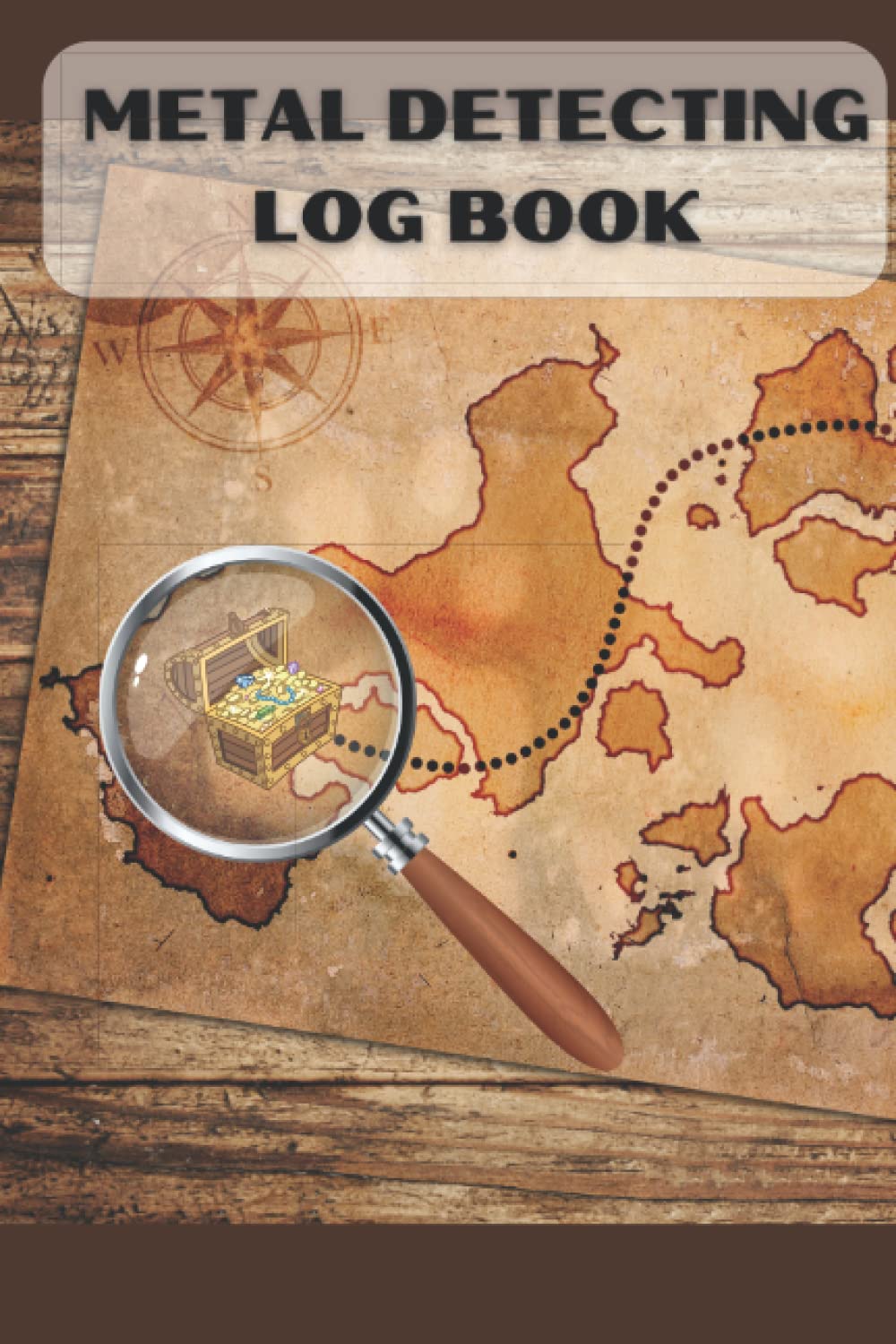 Metal Detecting Log Book: Treasure Map: Metal Detecting journal to keep recording and sketching, 122Pages for Adventurer, treasure hunters, detectorists, relic hunters and earth diggers baixar o livro de graça