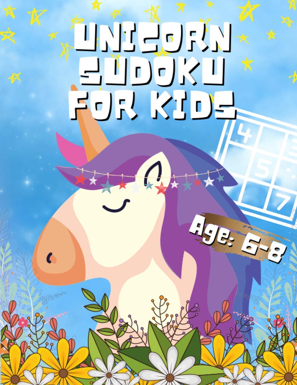 Unicorn Sudoku for Kids: 4x4 Sudoku Puzzles from Beginner to Advanced | Fun Activity Leaning Book from Easy to Hard | Large Print, 8.5” x 11” Page and Full Solutions Answers baixar livro de graça