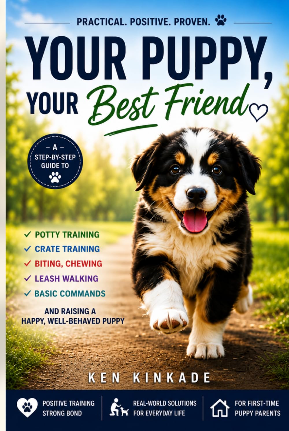 Your puppy your best friend: A Step-by-Step Guide to Potty Training, Crate Training, Biting, Chewing, Leash Walking, Basic Commands, and Raising a Happy, Well-Behaved Puppy baixar livro de graça