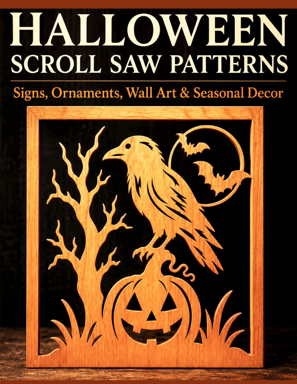 Halloween Scroll Saw Patterns: Signs, Ornaments, Wall Art & Seasonal Decor baixar o livro de graça