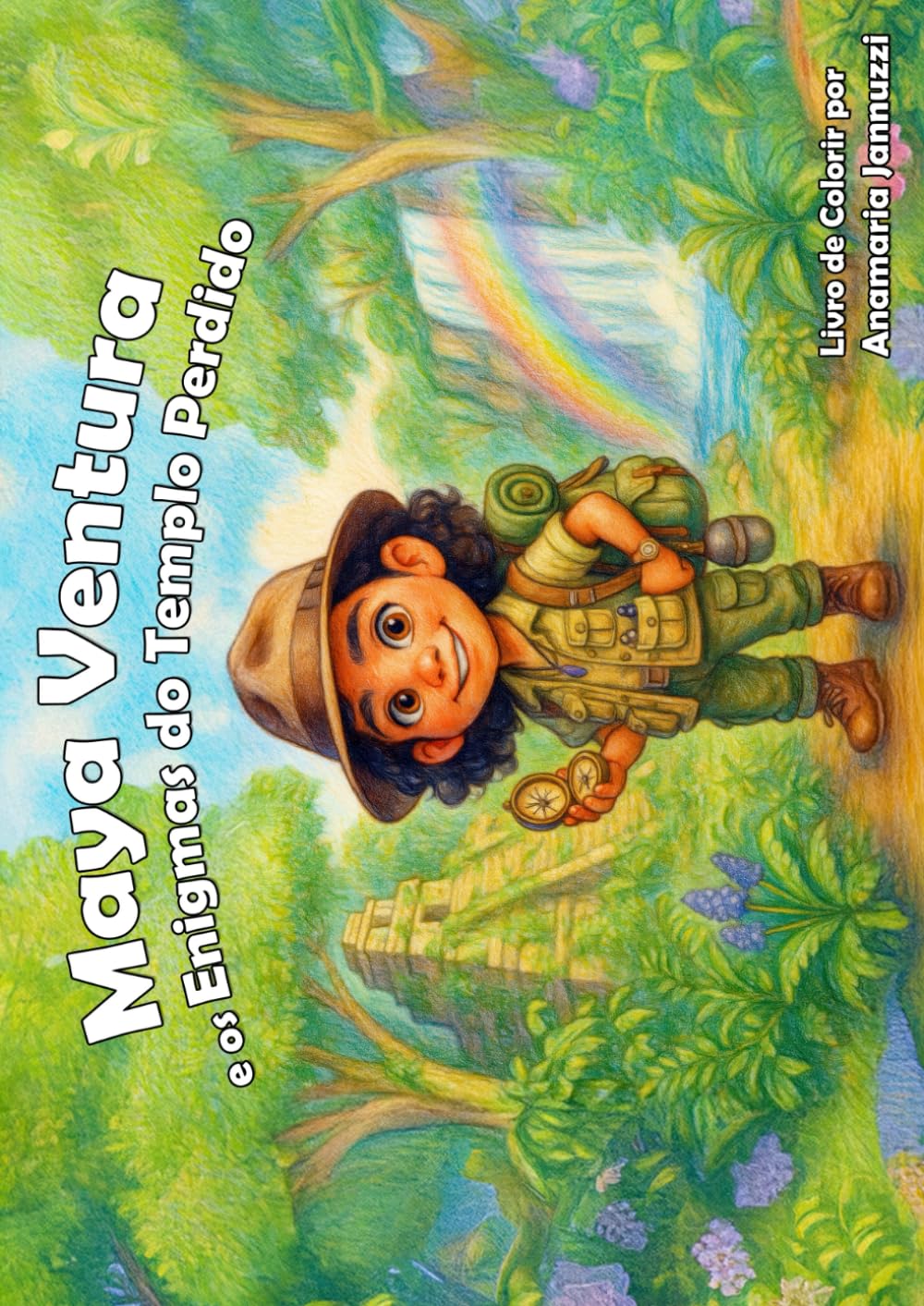 ler totalmente Maya Ventura e os Enigmas do Templo Perdido: Livro de Colorir Infantil com Páginas Grandes – História de Aventura para Colorir - Desenhos Detalhados para Pequenos Exploradores (Portuguese Edition)