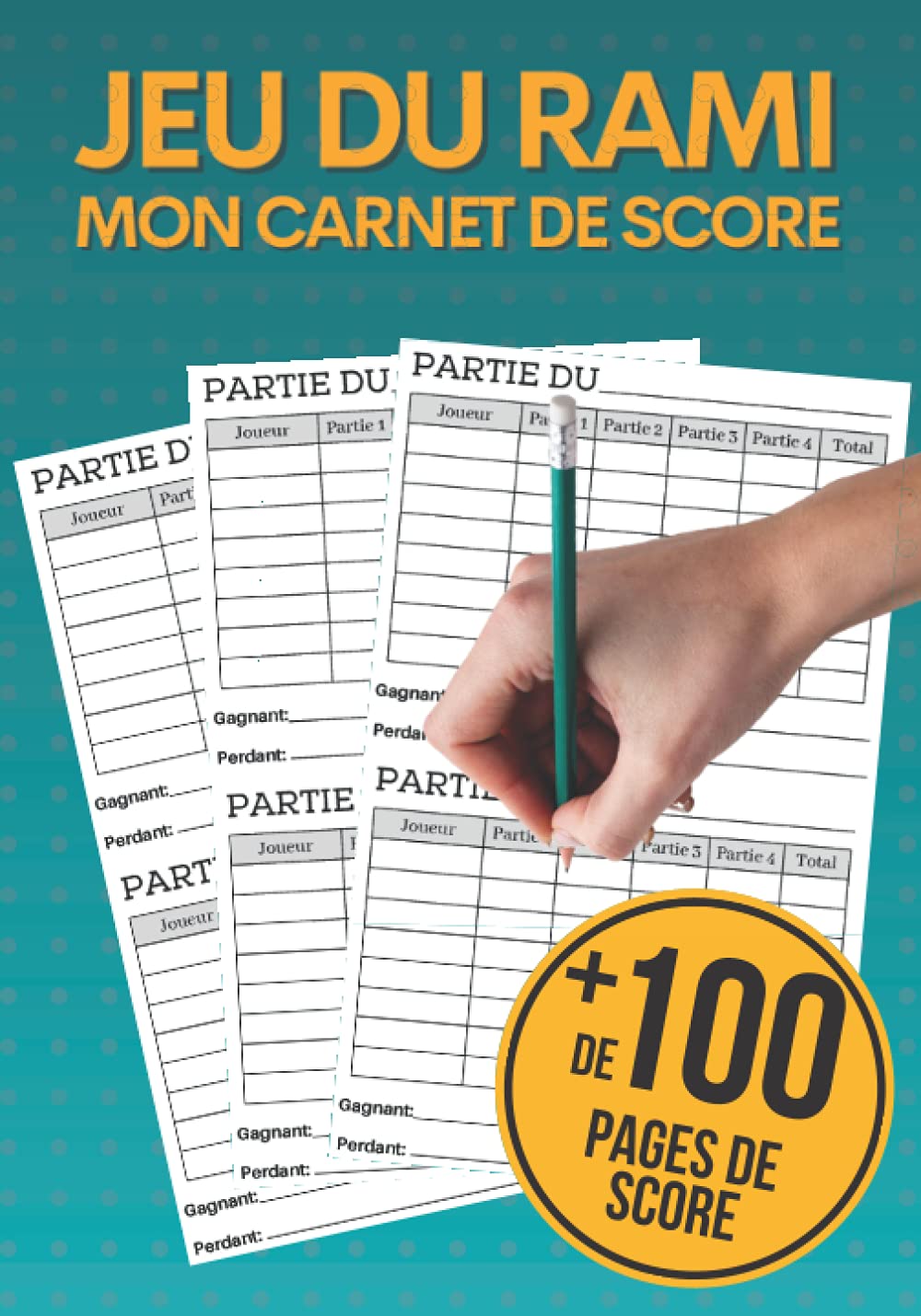 Jeu du Rami mon carnet de score: Cahier de score spécial Rami pour les amoureux de jeux en famille | 100 pages à compléter pour noter 200 parties de... anniversaire ou tout simplement faire plaisir baixar livro de graça