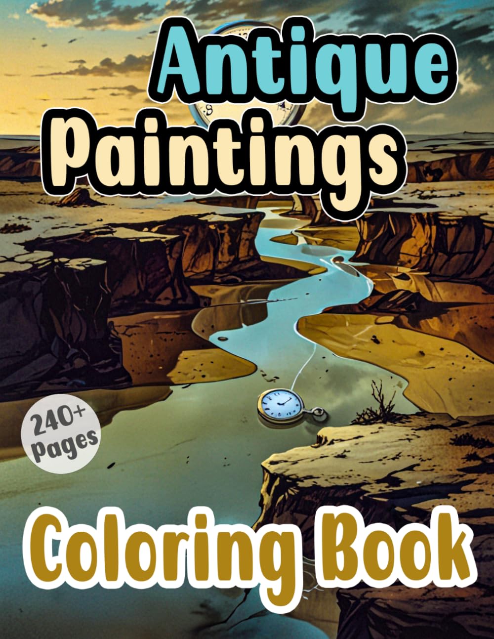 capítulo por capítulo baixar Antique Paintings Coloring Book: Masterpieces of Different Styles By Various Artists | Sketches of Famous Artworks to Color | Beautiful Illustrations... | Teens Adults Seniors (Vintage And Retro)