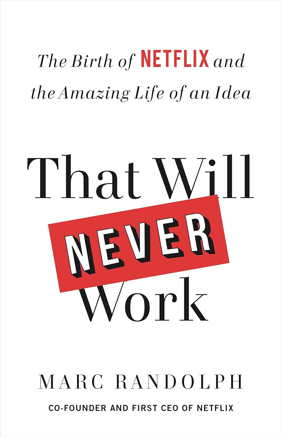 That Will Never Work: The Birth of Netflix and the Amazing Life of an Idea baixar livro de graça