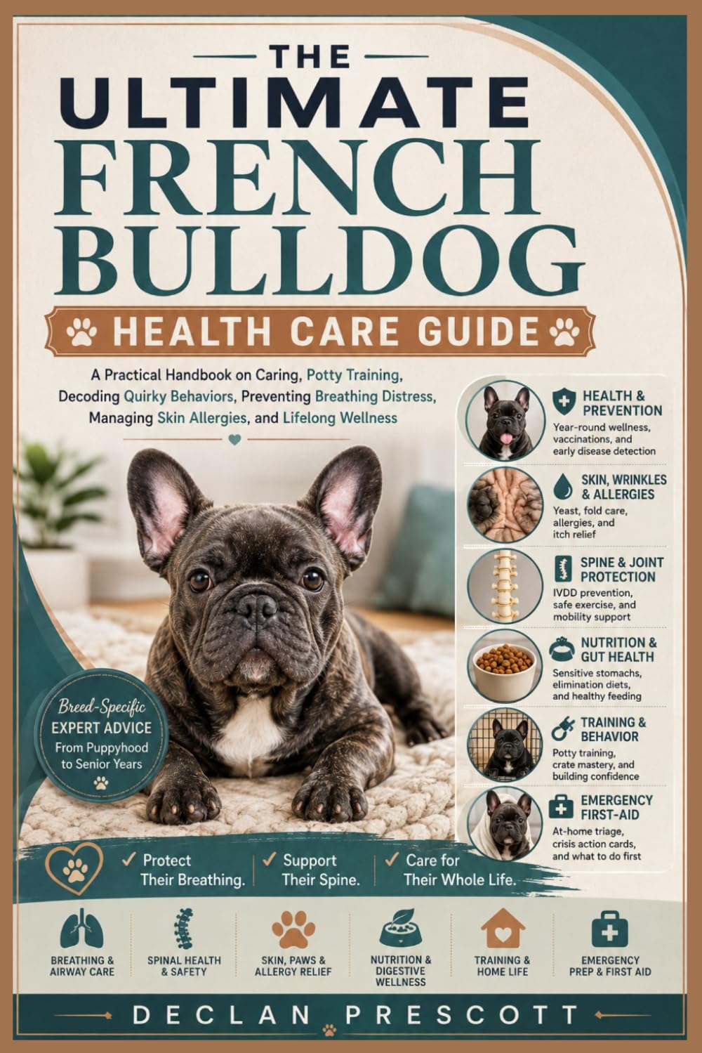 capítulo por capítulo baixar The Ultimate French Bulldog Health Care Guide: A Practical Handbook on Caring, Potty Training, Decoding Quirky Behaviors, Preventing Breathing Distress, Managing Skin Allergies, and Lifelong Wellness