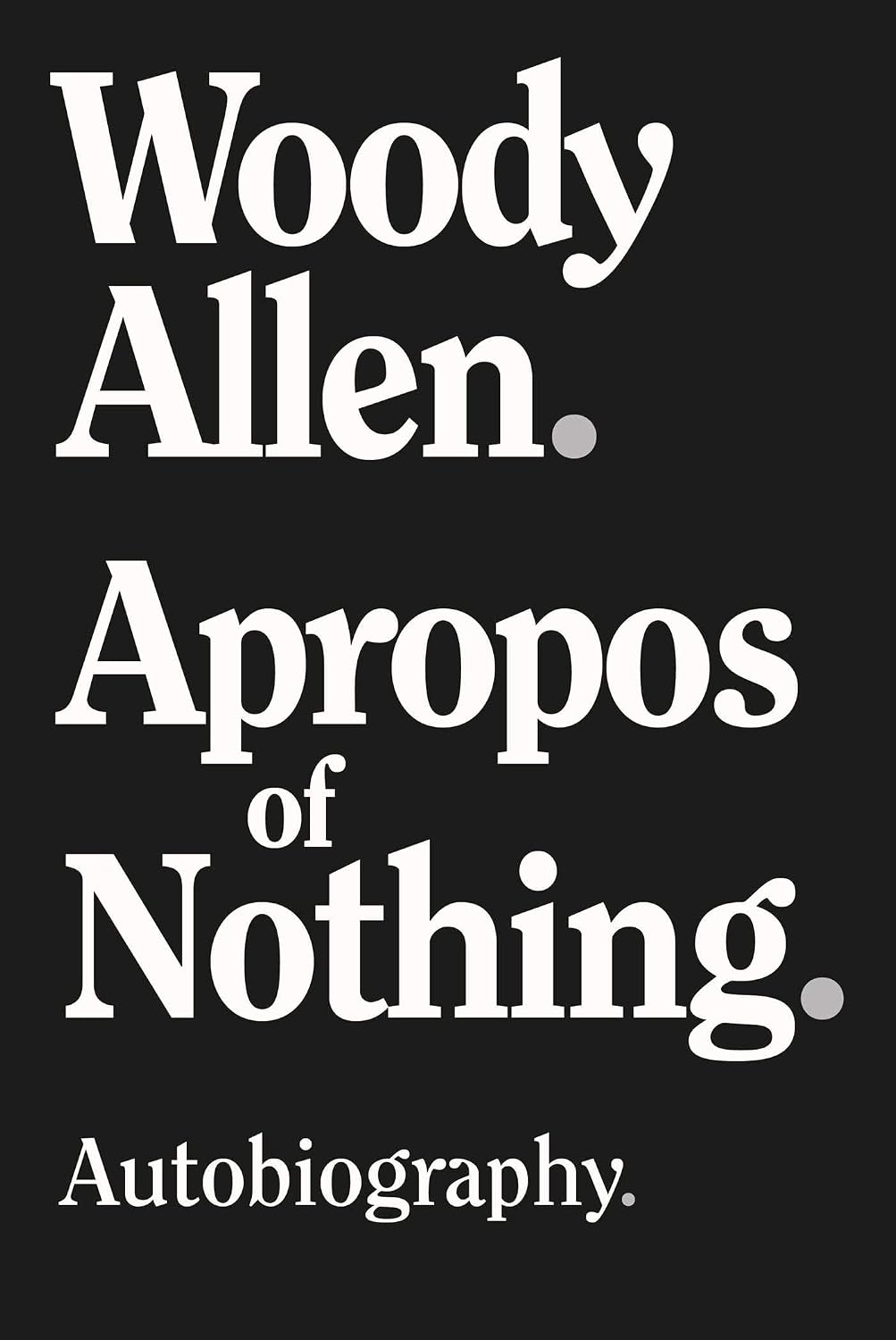 Apropos of Nothing (English Edition) baixar livro de graça