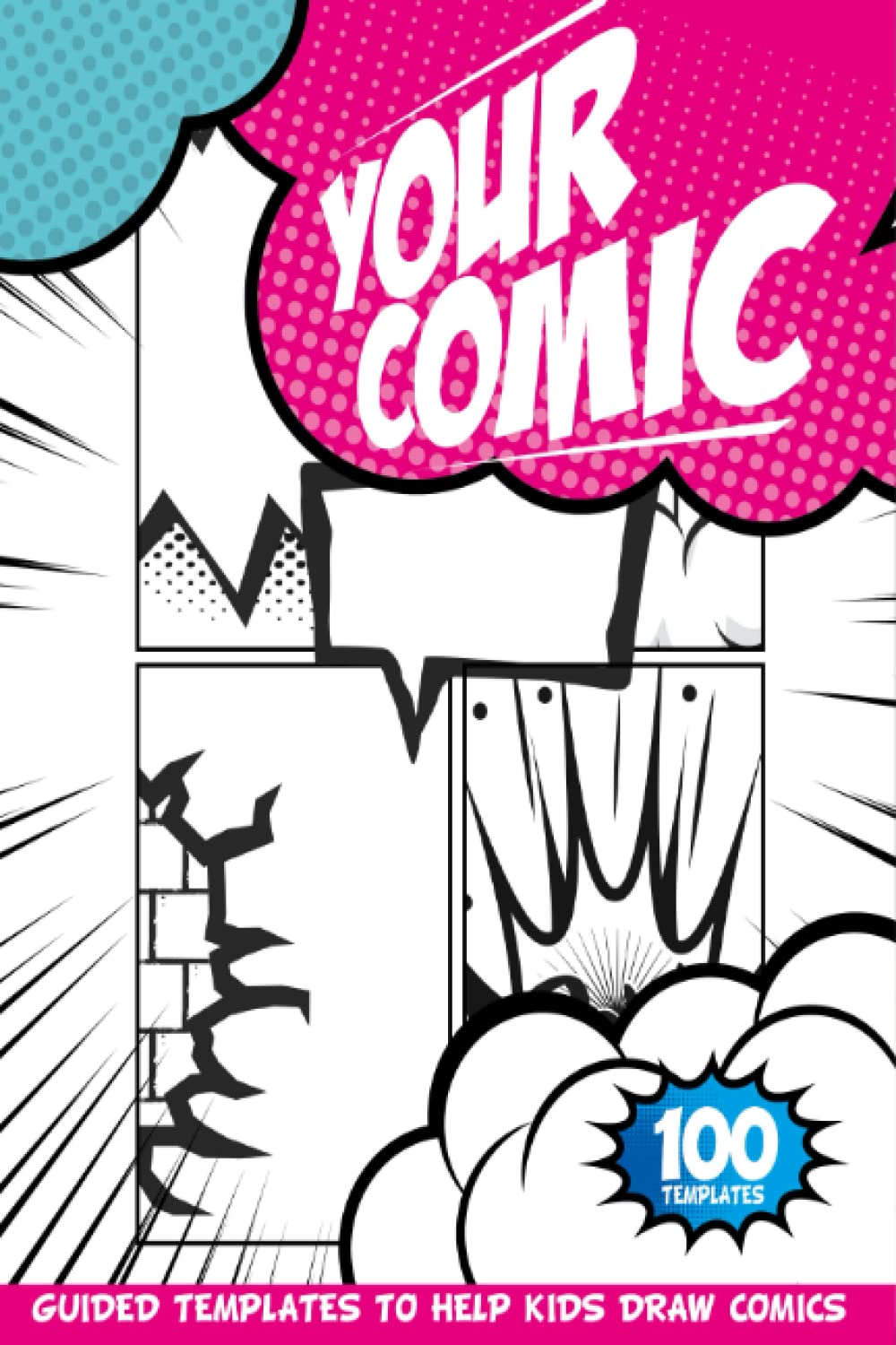 ler totalmente Comic Book Sketch Pad: The Comic Book Strips Templates Notebook For Easy Comics Creations | Small Size Ideal For Camping, Trips And Travels | Comics Small Notebook For Journaling