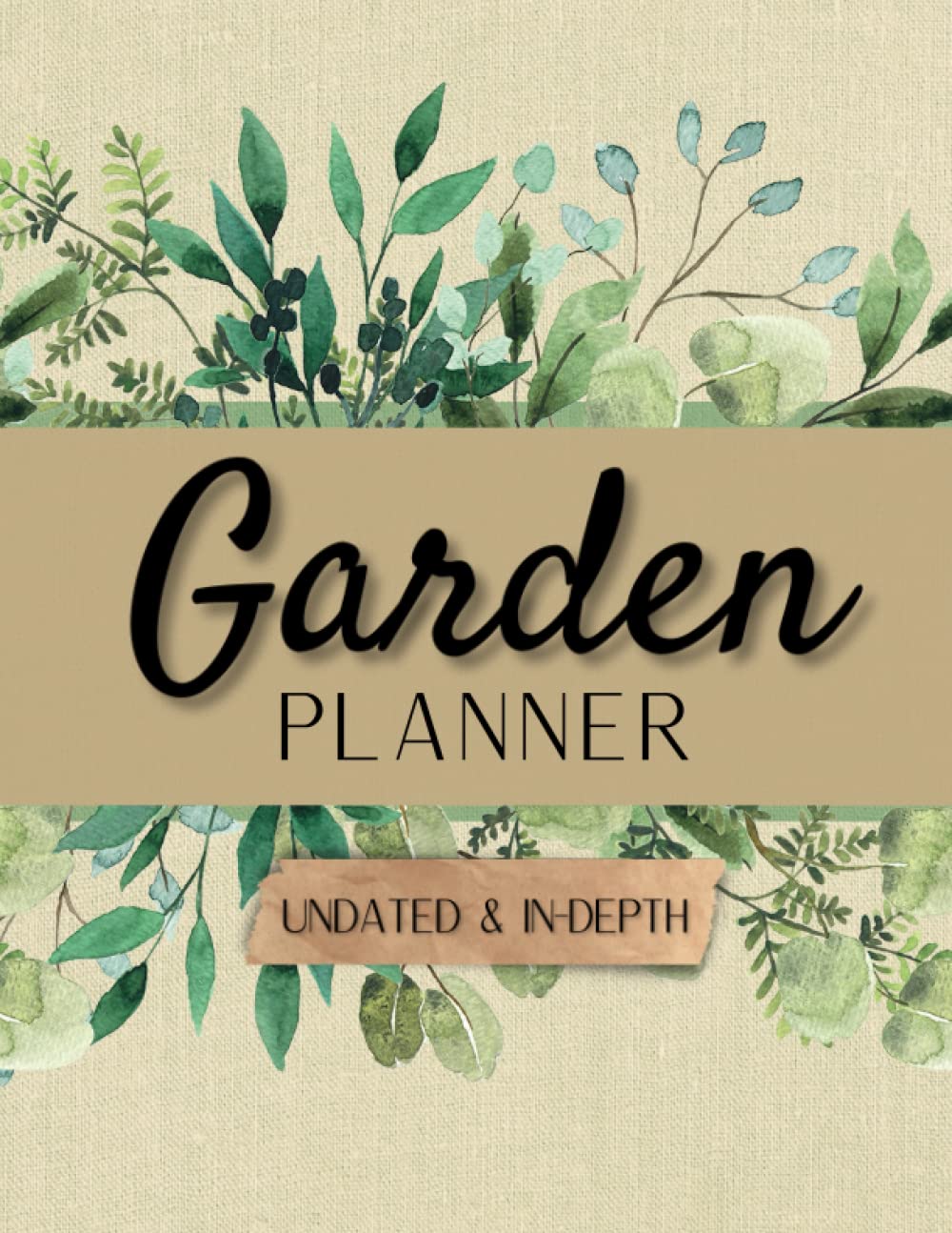 Garden Planner: Undated & In Depth | Full Colour Interior Pages (Greenery) baixar livro de graça