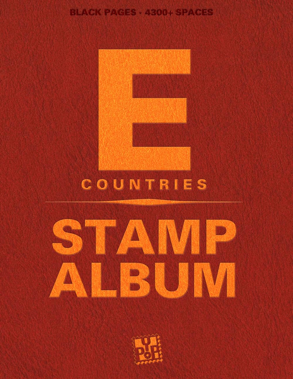 ler totalmente E Countries Stamp Album: With beautiful aesthetic black pages and more than 4300 spaces to sort and display your philately collection. Ideal for beginner adult collectors and kids