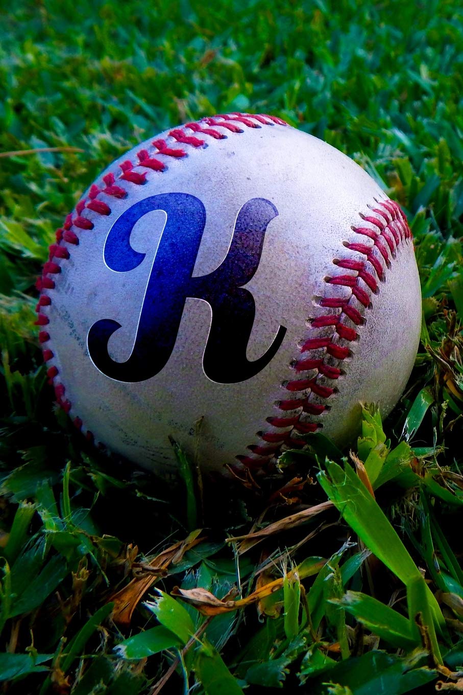 K: Letter K Baseball Journal, Personalized Notebook Monogram Initial, 6 X 9 baixar o livro de graça