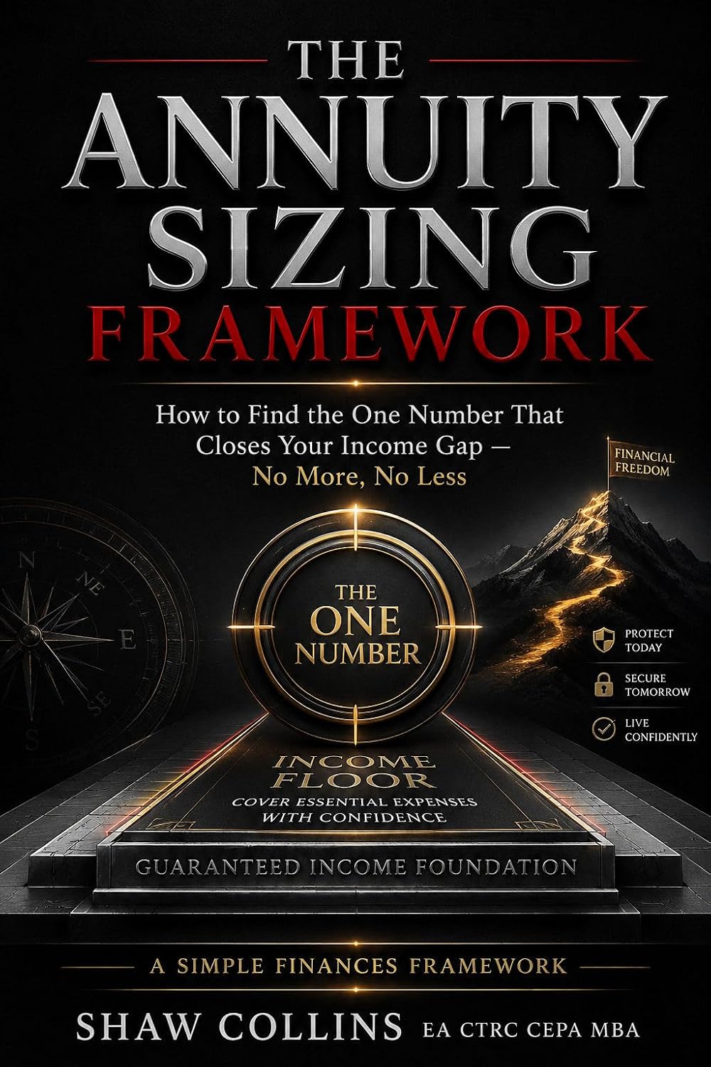 ler totalmente The Annuity Sizing Framework: How to Find the One Number That Closes Your Income Gap — No More, No Less (English Edition)