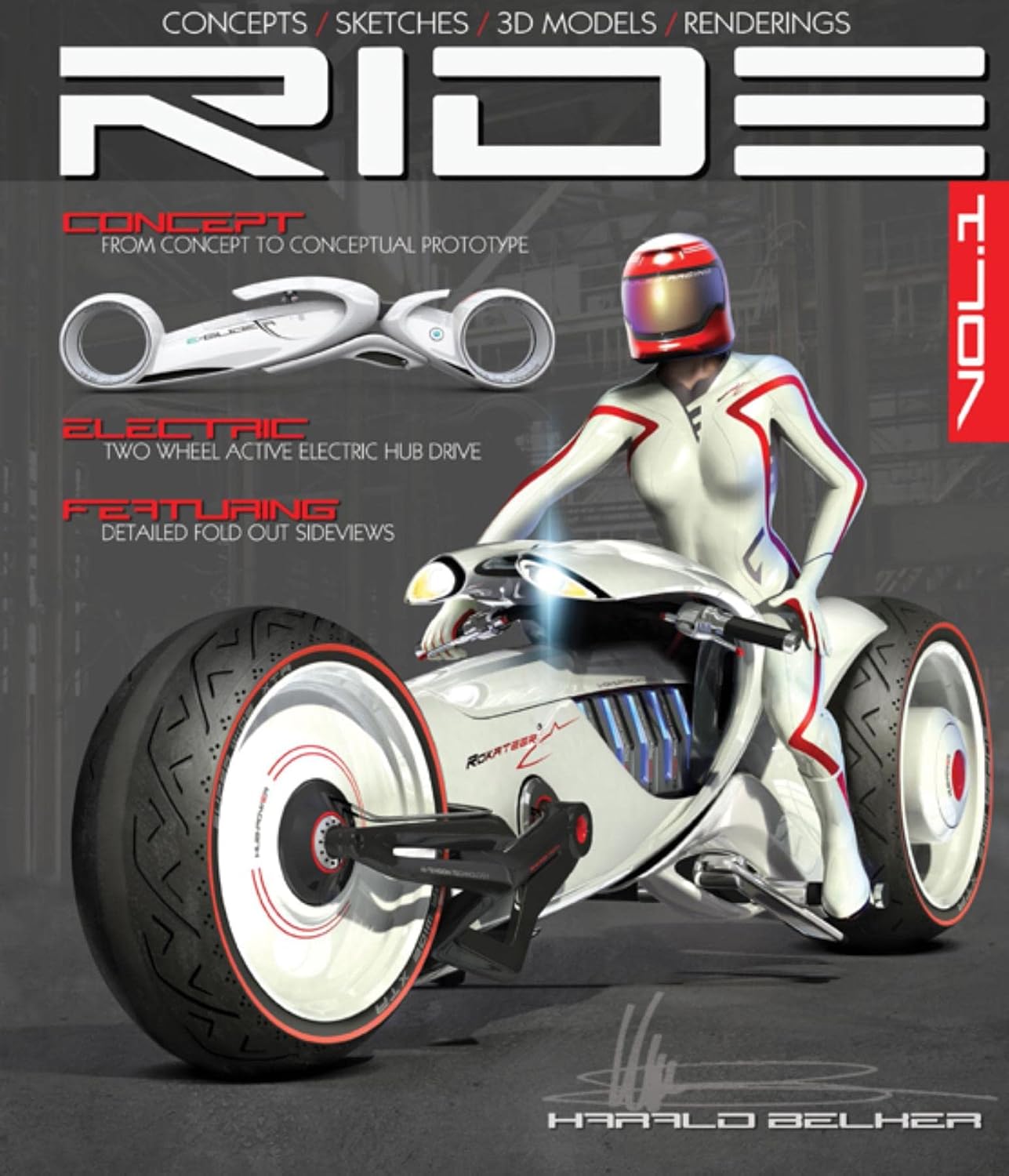 Ride: Futuristic Electric Motorcycle Concept baixar o livro de graça
