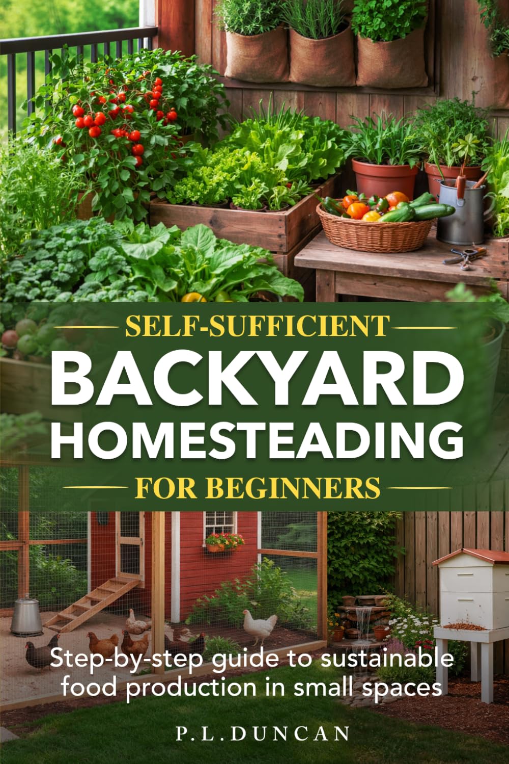 Self-Sufficient Backyard Homesteading for Beginners: Step-by-step guide to sustainable food production in small spaces baixar livro de graça
