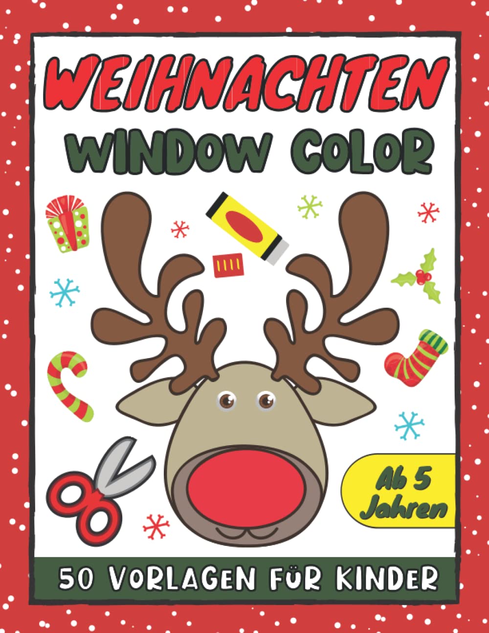 50 Weihnachten Window Color Vorlagen für Kinder ab 5 Jahren: Fensterbilder für Kinder und Erwachsene | Verschiedene und kindgerechte Weihnachtsmotive für Mädchen und Jungen (German Edition) baixar livro de graça