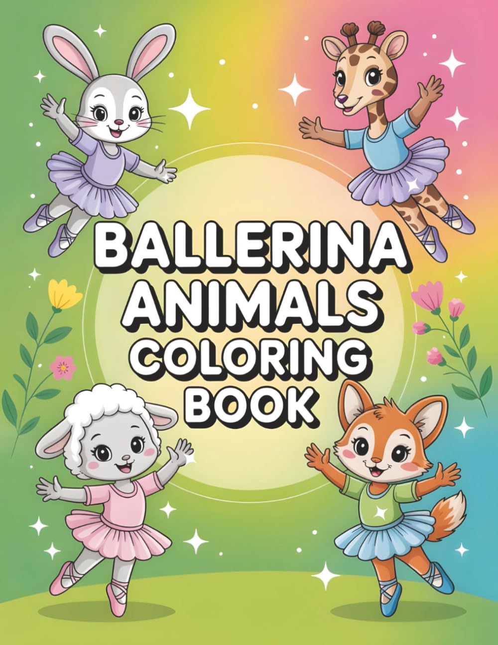 capítulo por capítulo baixar Ballerina Animals Coloring Book: Adorable Ballet-Themed Gift for Little Girls | Fun and Easy Coloring Adventure with Big & Bold Designs for Aspiring Dancers