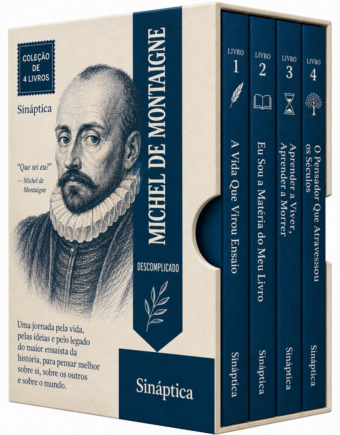 Michel de Montaigne Descomplicado - A Coleção Completa em Quatro Volumes Sobre o Pai do Ensaio Moderno: Vida, Método e Legado do Maior Cético da Renascença Francesa baixar livro de graça