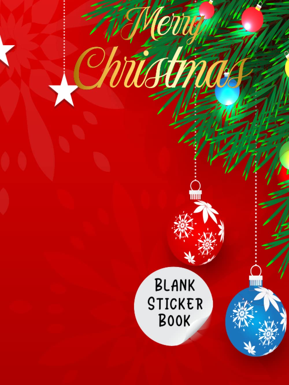 Merry Christmas Blank Sticker Book: My Sticker Collecting Album - Sticker and chill sticker Book For Boys Girls Kids and Adults baixar livro de graça